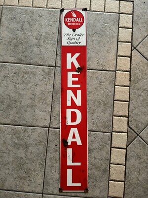 antique style barn find look Kendall Motor Oil Dealer Sales