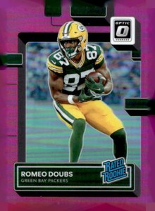 2022 Donruss Optic #235 Romeo Doubs Pink