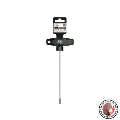 NEW ANEX T-Type Hex Wrench Screwdriver Long Type Opposite Sid