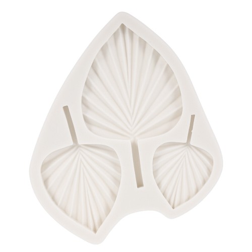 Palm Leaves Decor Silicon Molds Fan Silicone Cake Biscuit eBay
