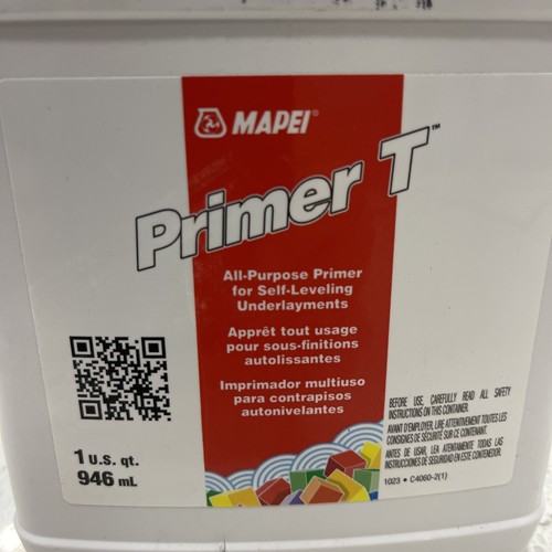 MAPEI Primer T 1-Quart Liquido Primer Multiuso per Sottopiano Autolivellante - Foto 4 di 4