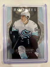 23-24 UD ICE Hockey Exquisite Collection Rookie BLUE R40 Tye Kartye #/299