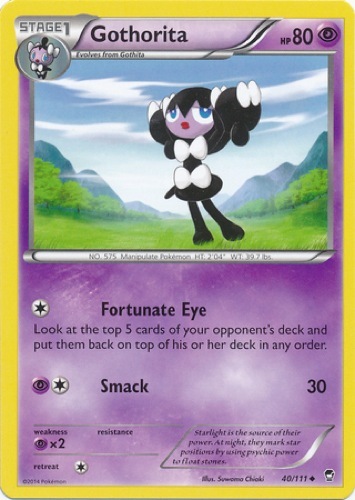 4 x Gothorita (Furious Fists 40/111) - Uncommon