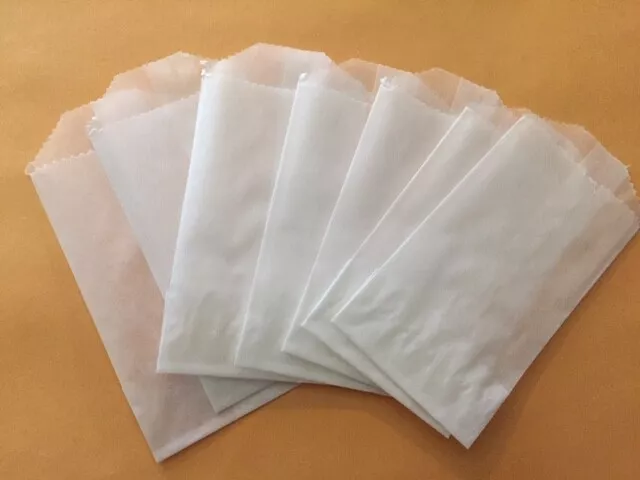 400 Mini Glassine Wax Paper Bags - 2 x 3 1/2-Cute Mini Journal Pocket  Envelopes