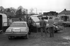 Dealer team Vauxhall Firenzas WRC RAC Rally Racing 1975 Old Photo 7