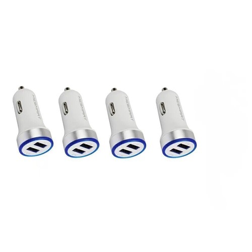 20W US Dual USB Port Car Charger Adapter For iPhone Samsung Android Cell Phone - Picture 25 of 29