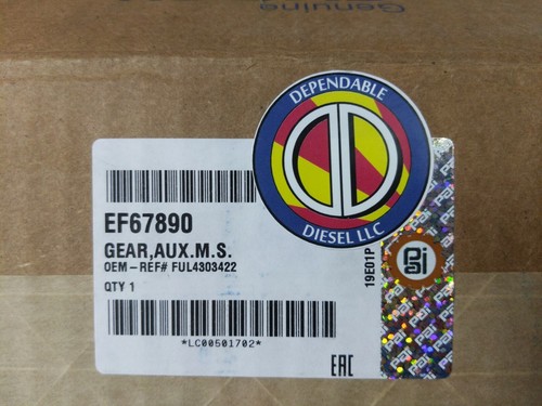 Auxiliary Mainshaft Gear for Fuller. Excel# EF67890 Ref# 4303422 4303421 4303423 - Picture 2 of 11