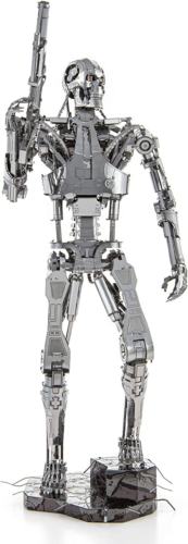 Metal Earth Premium Series the Terminator T-800 Endoskeleton 3D Metal Model Kit - Picture 1 of 8