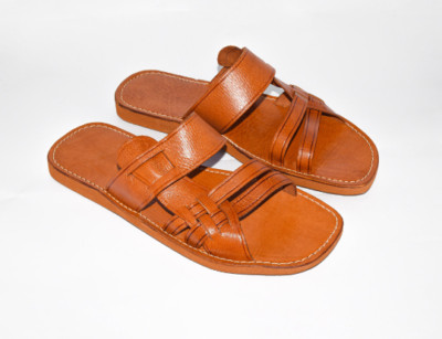 Handmade men's sandals Leather Moroccan Sandals genuine Sandals comfortable
