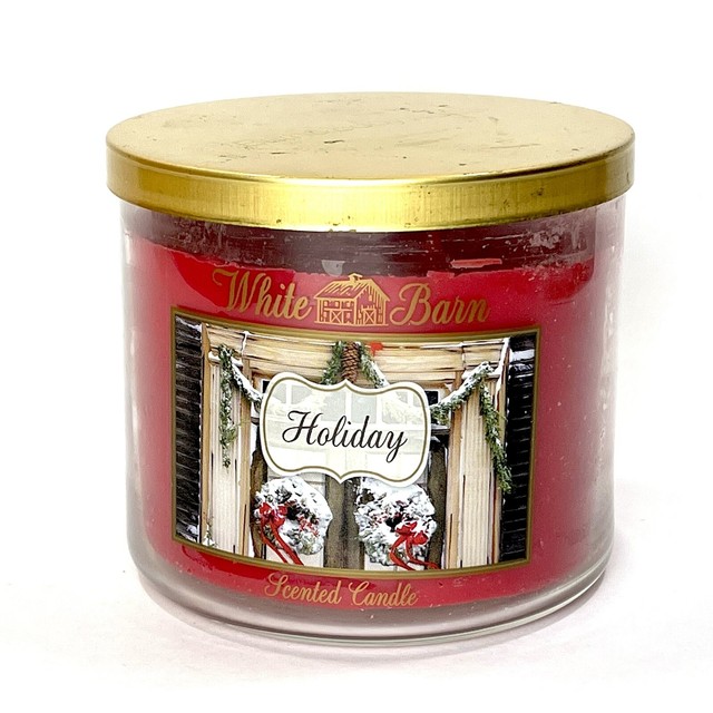 Bath & Body Works White Barn Holiday Scented Candle 3 Wick 14.5 Oz for sale online eBay