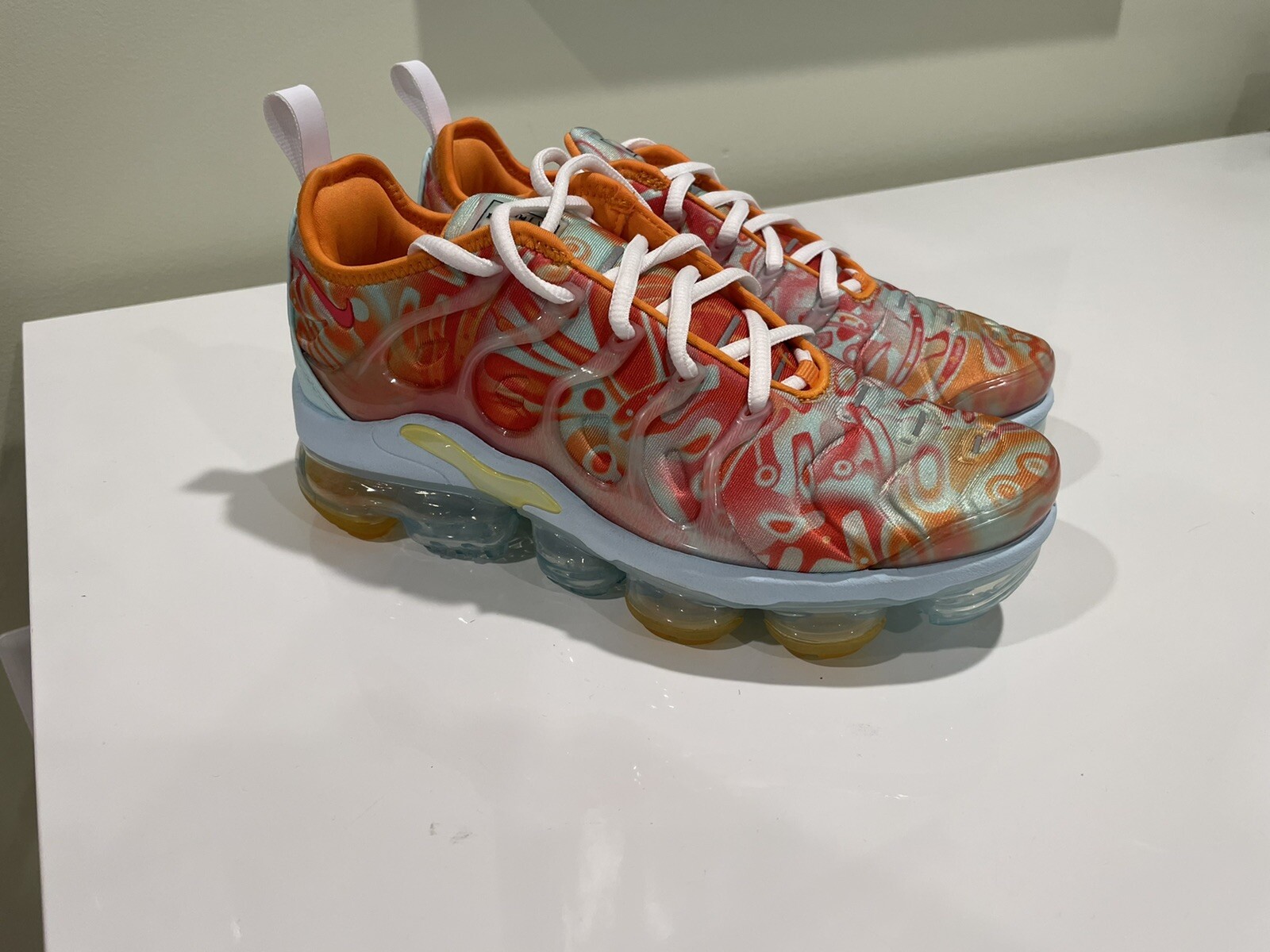 wmns air vapormax plus 'orange dip dye'