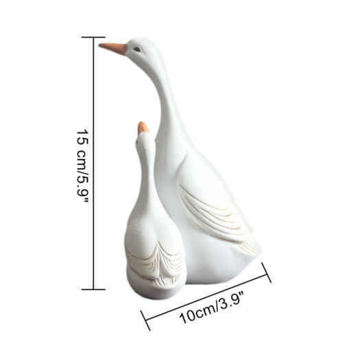 Resin Duck Family Statue Home Garden Decor Lawn Landscap Ornament Decors Gifts - Picture 14 of 15
