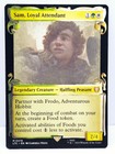 Sam Loyal Attendant - Lord of the Rings Showcase Scrolls - Creature Mythic MTG