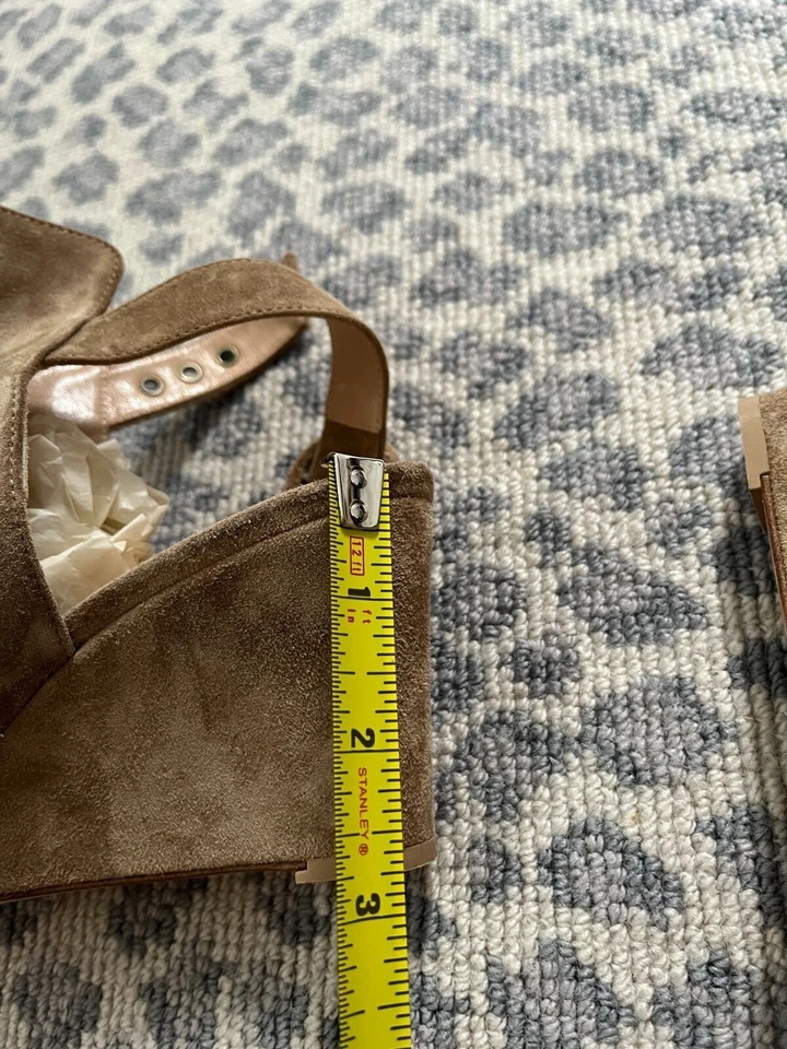 Botín de cuña Gianvito Rossi punta abierta talla 36 Foto 4 de 4