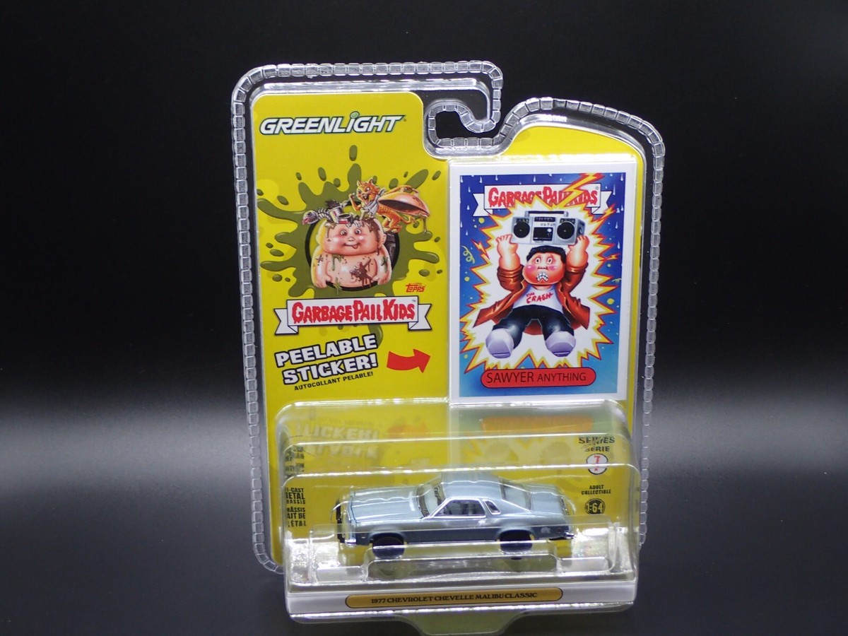 GreenLight Garbage Pail Kids グリーンライトミニカー Greenlight Overkill Kevin 1976 Dodge B-100 Van Garbage Pail