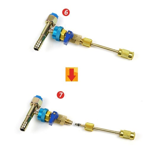 Universal Tools R134a A/C Valve Core Remover Installer No Gas Loss Set of 2 - Picture 3 of 8