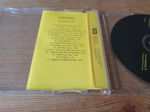 Eternal greatest hits promo cd - Imagen 3 de 3