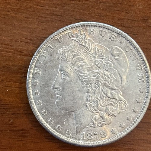 1878-S Silver Morgan Dollar XF+