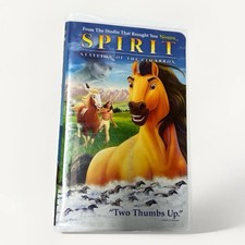Spirit Stallion of the Cimarron VHS Movie 2002 DreamWorks Animation Family Film