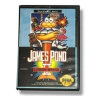 James Pond II Codename Robocod Sega Genesis Complete Game Manual Poster Vintage