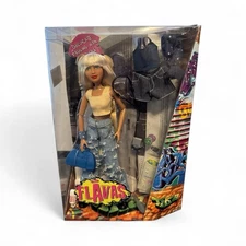 Mattel Flavas Tika Doll 2002 Blonde Urban Style NIB Damaged Box Never Opened