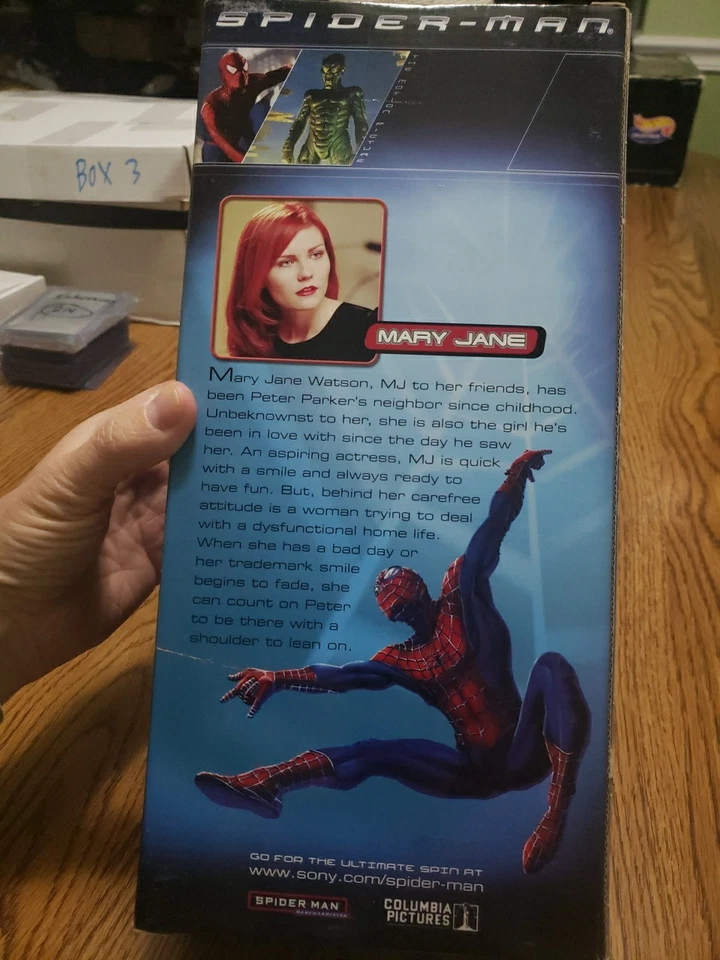 ToyBiz Marvel Spider-Man MARY JANE 12" Serie Coleccionista Muñeca Película Mercancía Foto 4 de 4