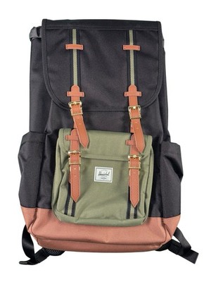 Herschel Supply Co. Little America Rucksack schwarz 30L klassisch brandneu UVP 110£