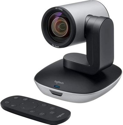 Logitech PTZ Pro 2 USB HD 1080P Video Camera for Conference Rooms.
