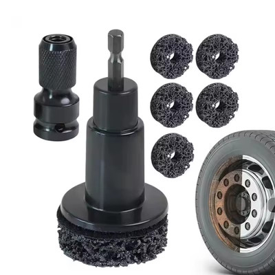 Auto Radnabe Bürste Rost Schleifen Entfernen Werkzeug Auto Bremse Polieren Kit