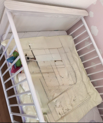 Paidi  Sylvie  Kleiderschrank 3-türig & Babybett umfunktionierbar Juniorbett 