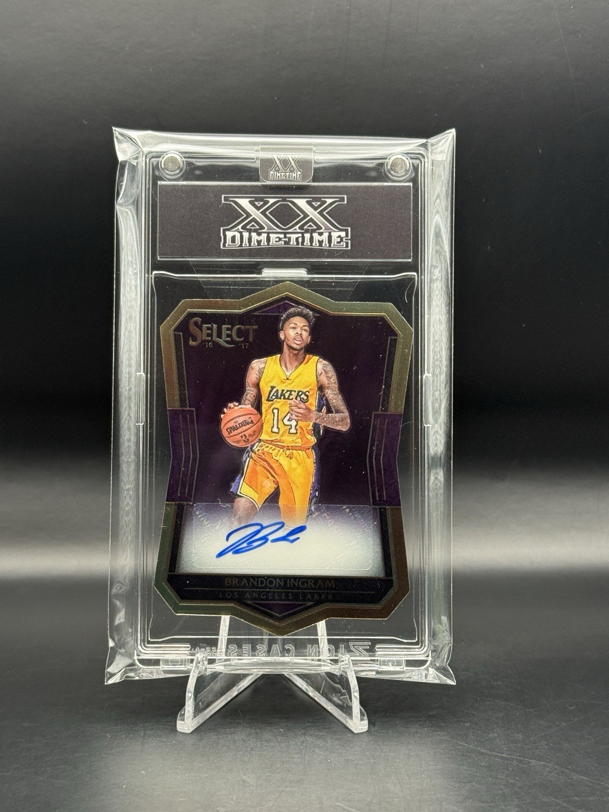 2016-17 Select Brandon Ingram Die-Cut Rookie Auto /199 #27