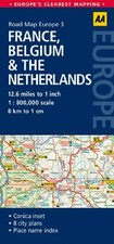 AA Road Map France, Belguim & the Netherlands (Road Map Euro... by AA Publishing