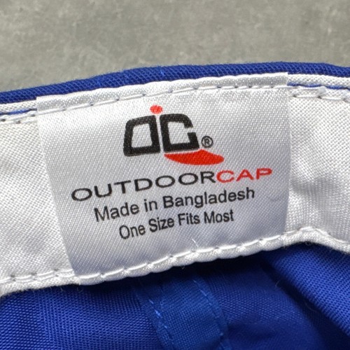 Vintage 90s Montreal Expos SnapBack Hat Cap Blue MLB Canada - Picture 5 of 7