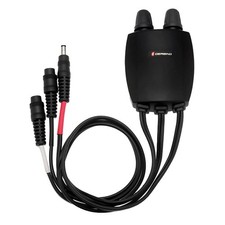 Gerbing 12V Portable Dual-Zone Knobbed Temperature Controller Black