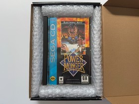 Power Monger Sega CD - NTSC-U/C USA GC CIB with Reg - High Quality Packing