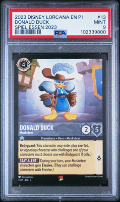 2023 DISNEY LORCANA EN P1-PROMO SPIEL ESSEN 2023 DONALD DUCK