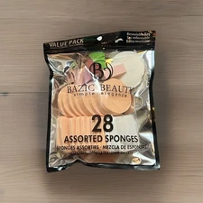 Makeup Blending Sponge Assortment Pack, Basic Beauty Simple Elegance