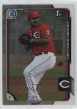 2015 Bowman Draft Chrome Refractor Antonio Santillan #112 05up