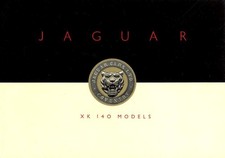 JAGUAR XK140 1956 prestige brochure