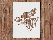 High - Quality Reusable Cow Decorative Stencil Template for DIY Crafts - Stenci  
