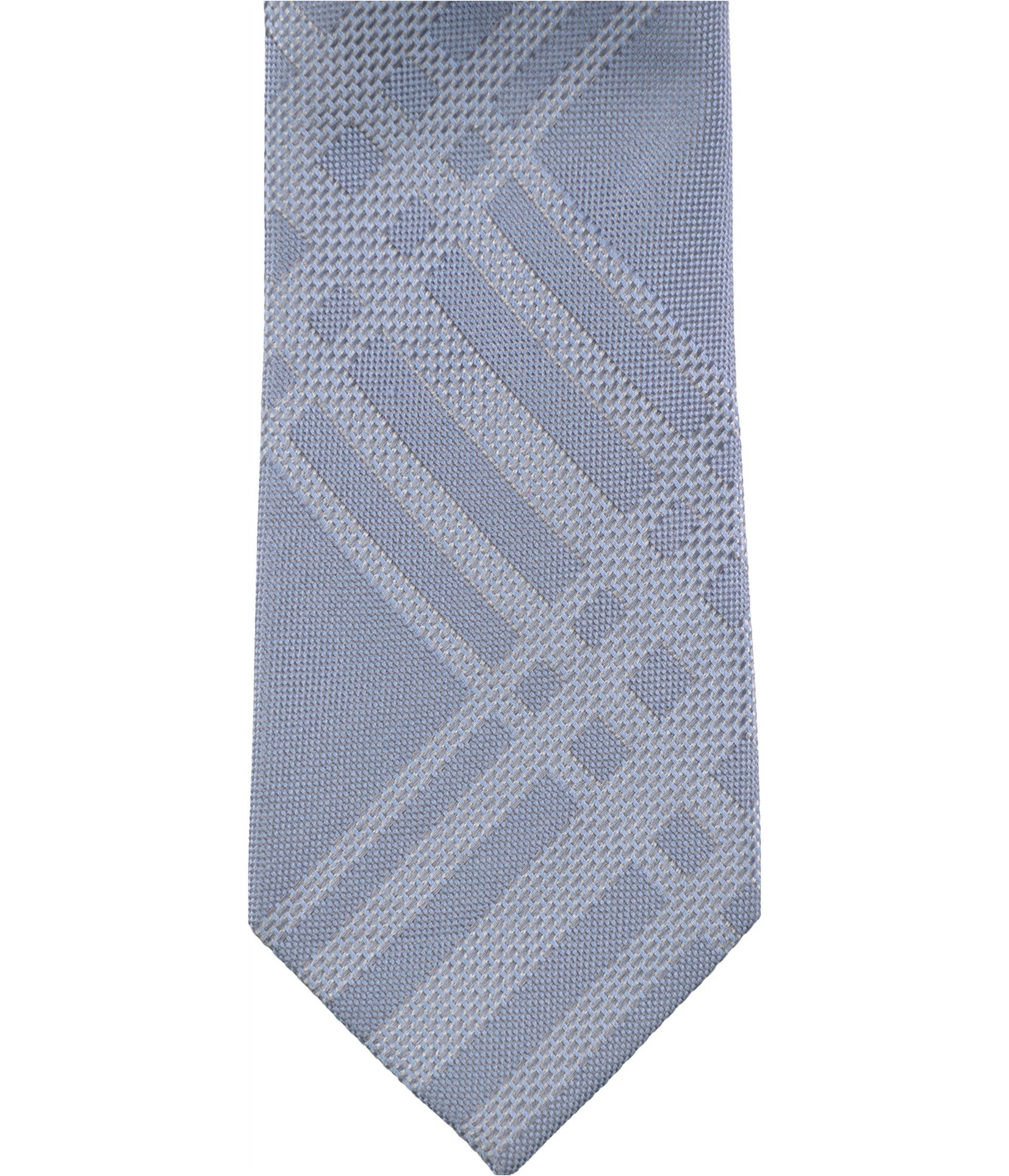 Kenneth Cole Mens Solid Textured Self-tied Necktie Blue One Size 5990₽