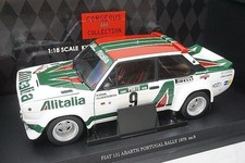 Kyosho Fiat 131 Abarth Alitalia N 9 Rally Portugal 1978 Walter Rohrl Ch.geistdorfer 1:18 08371B
