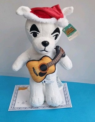 Animal Crossing Build A Bear Kk & Gitarre & mit Nikolausmütze NEU Horizonte Brandneu mit Etikett 
