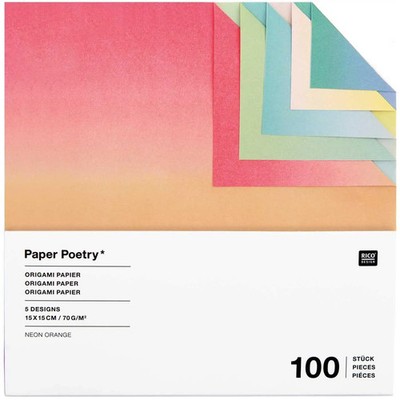 Origami Duo Color, Linear Gradient FSC MIX, 15 x 15 cm, 100 Blatt | Deutsch