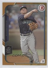 2015 Bowman Gold 34/50 Kyle Seager #33 0a7
