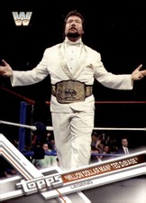 2017 Topps WWE #191 Million Dollar Man Ted DiBiase 