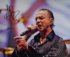 Dave Gahan Depeche Mode signed Autogramm Foto COA 
