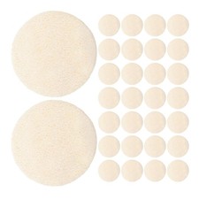 50pcs Loofah Face Scrubber Pads Makeup Remover Face Exfoliator Shower Scrubber
