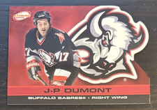 2001-02 Atomic Hockey J-P DUMONT Red Parallel /290 #12 Sabres