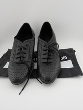 Supadance Women s Ballroom Practice Shoes Black Perforated Leather UK size 5